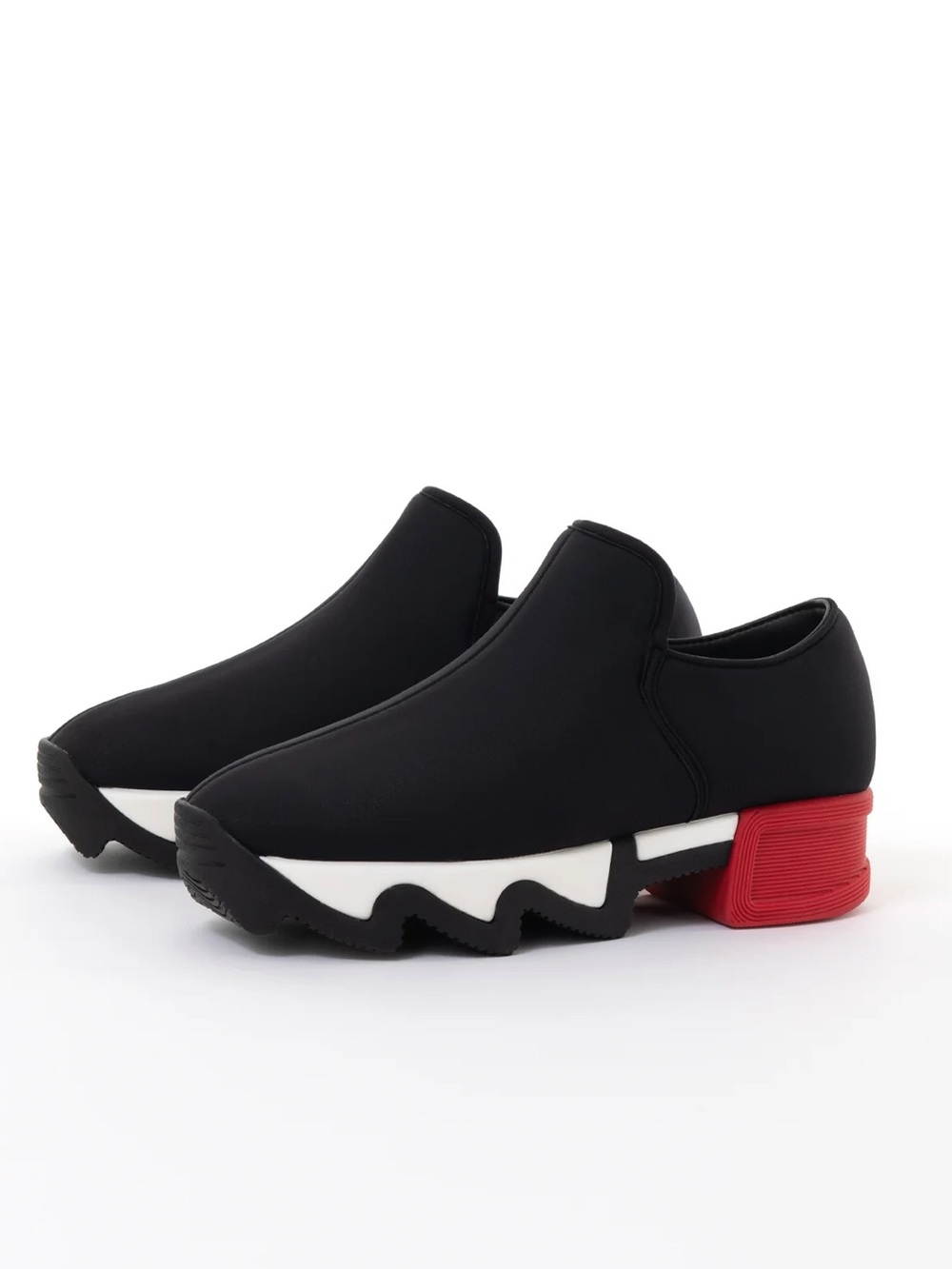 iRi WES 1 BLACK RED LOW TOP SNEAKER - size 39.5 (M6.5, W9) NWOT